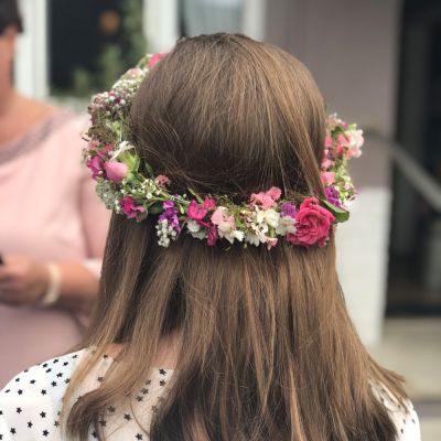 Blütenkranz Haare