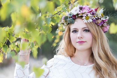 Brautschmuck Haarkranz