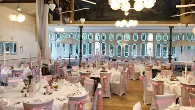 Dekoration Hochzeitslocation