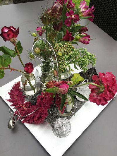 Geschäftseröffnung Blumendeko Amaranth