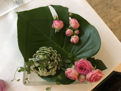 Tischdekoration Sommerfest