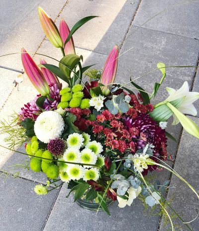 kleines Dankeschön Blumenstrauss groß